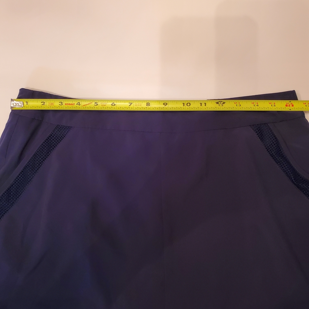 Sunday Blue Performance Skort - Chic Athletic Aesthetic - Size Medium - Picture 11 of 16